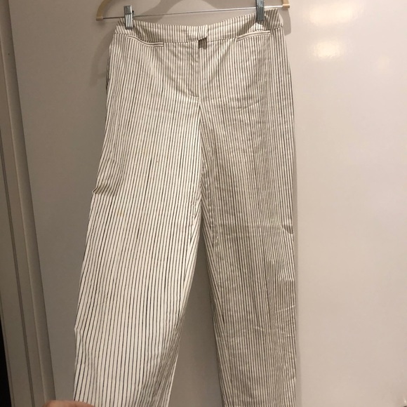 Piazza Sempione black & white pinstripe pantsuit - Picture 4 of 7